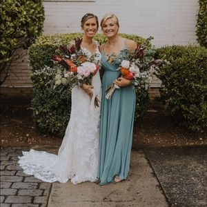 bhldn eva dress moss